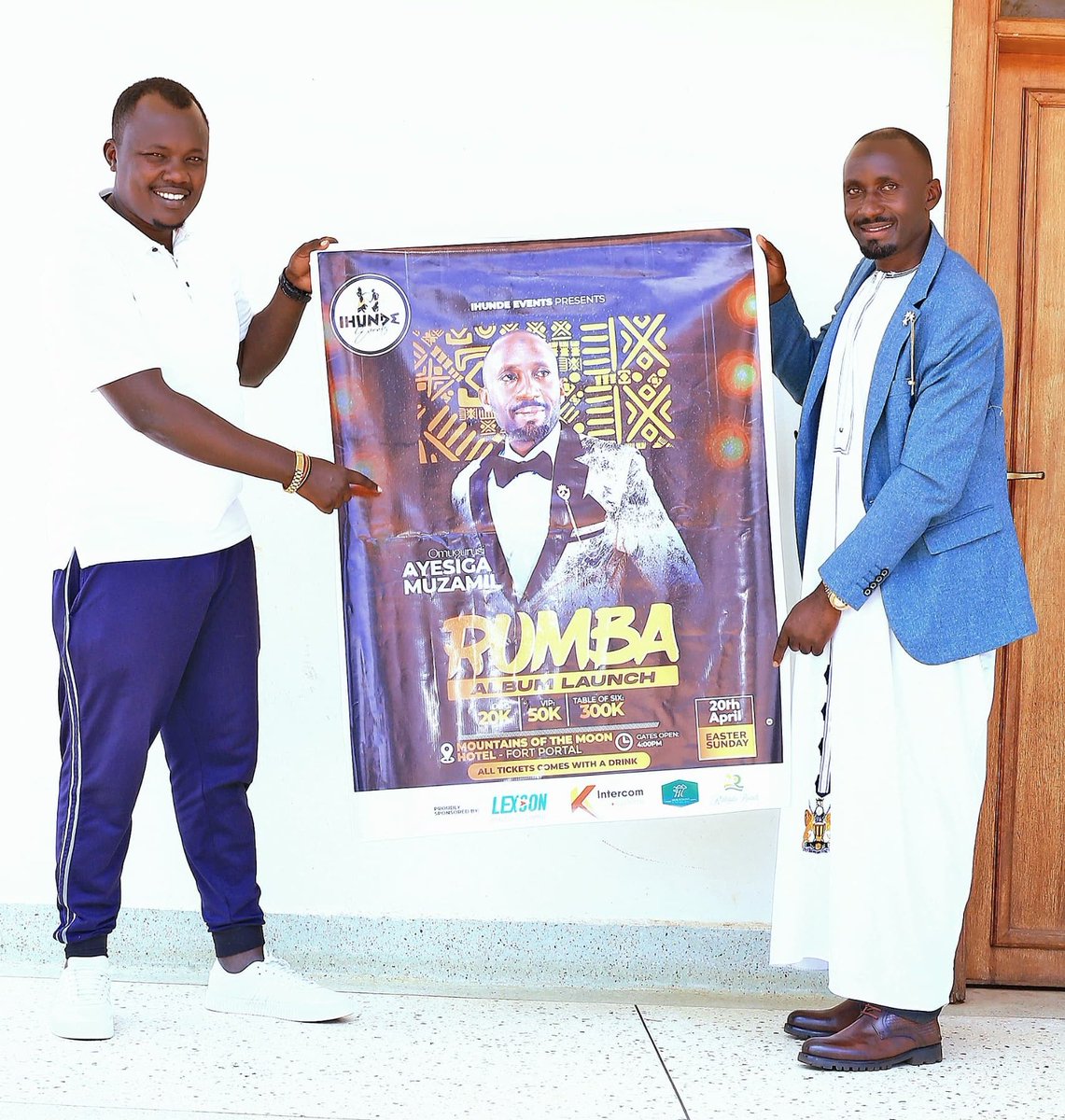 Tooro's finest, Ayesiga Muzamil, drops his album 'Rumba' on April 20th! Let's rally behind our local talent! I'll be there to capture the magic with my camera crew. 👌 Shine on, brother.