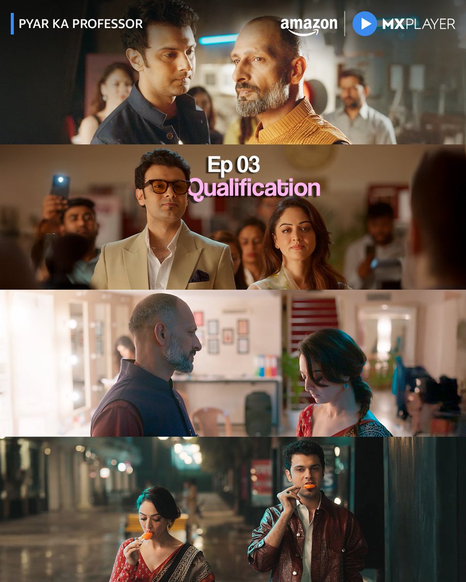 MXPlayer's tweet photo. 6 episodes, 6 steps = guaranteed pyaar milega 😌❤️
watch #PyarKaProfessor on Amazon MX Player for FREE 🆓🔥
#PranavSachdev @IamSandeepaDhar
#PyarKaProfessor #PyarKaProfessorOnAmazonMXPlayer #AmazonMXPlayer #StreamingNow https://t.co/o00yIgaxZJ
