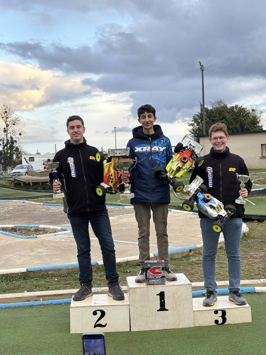 Congratulations to Matisse Peyre for win at Regional Race in France. Well done. 
tinyurl.com/6jjvczys
#XRAY #XRAYracing #RCcars