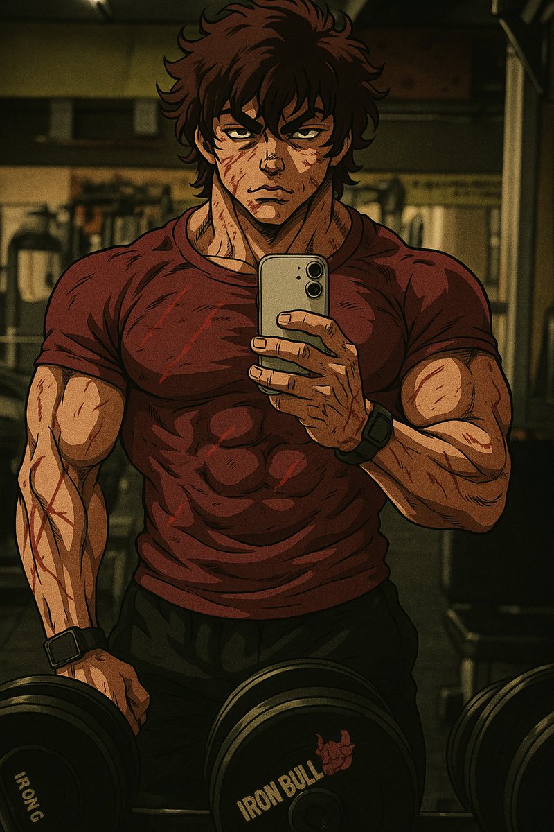 Make me look like a character from Baki