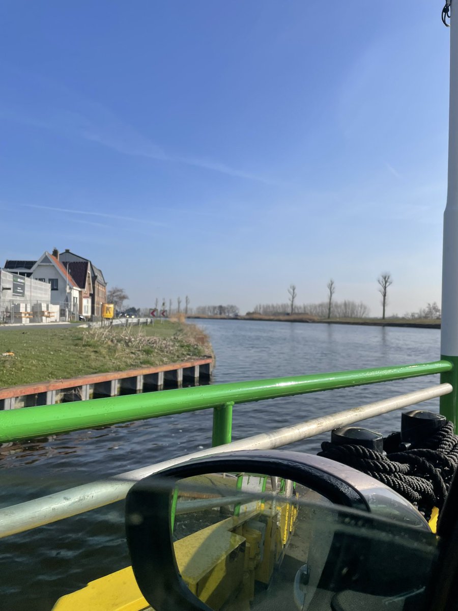 MariannedKJ's tweet image. Toch even (nood) bezoekje naar de klant..
#pont