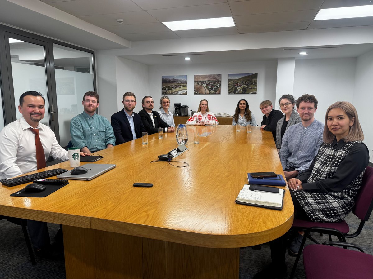 Had a great exchange with Durham University grad students at UCA! We discussed UCA’s research, Central Asia’s socio-political landscape. I shared insights from my recent Journal of Contemporary Asia paper on state-civil society relations. Looking forward to future collaborations