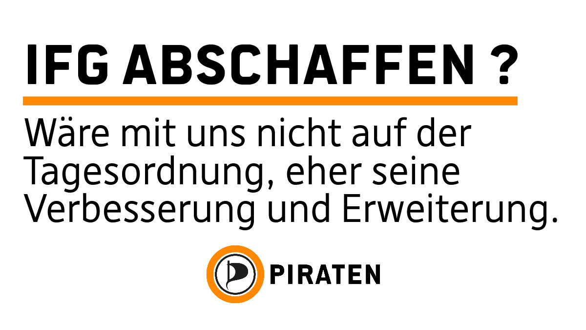 #IFG #Koalitionsverhandlungen #Piraten