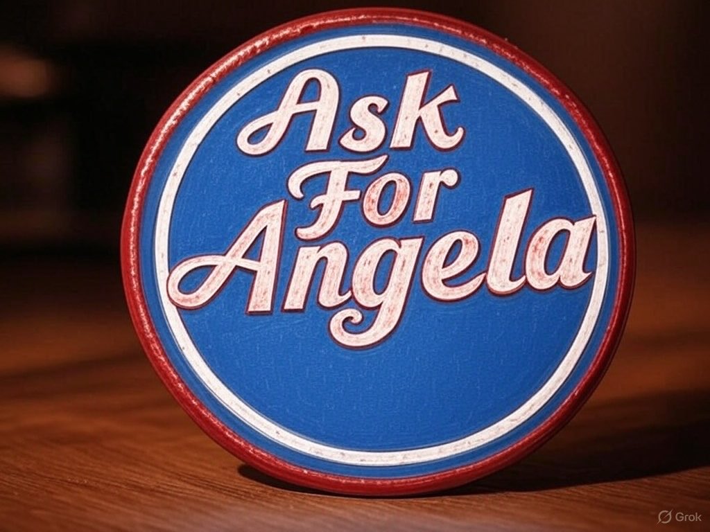 The drink's too strong, the gaze too near,
A rising panic, sharp and clear.
"Angela," speak, a simple word,
The bartender's ear, instantly heard.
They'll create a space, a quick reprieve,
And help you safely, then you leave.
#askforangela