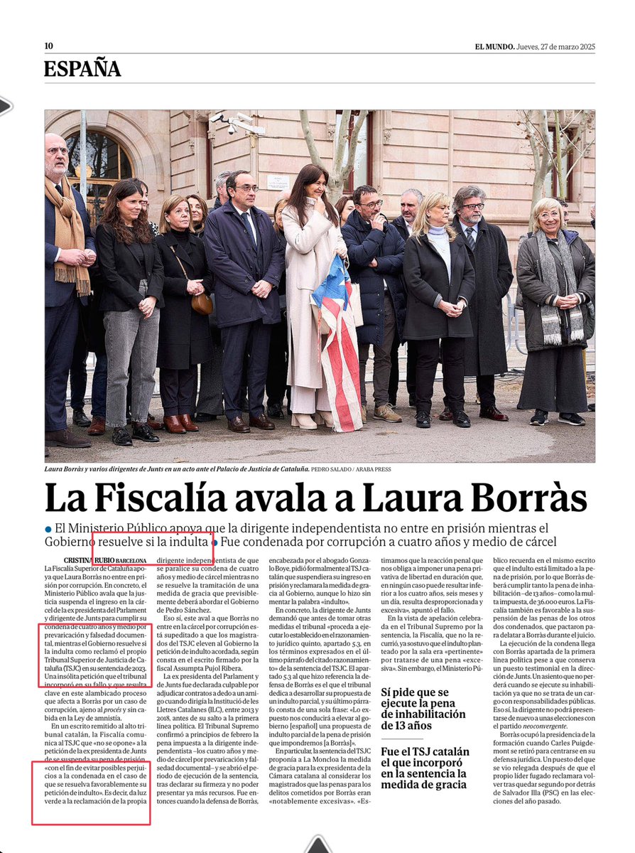 Si quieres robar, hazte socio de Sánchez.

La Fiscalía te avalará y el Gobierno te indultará.