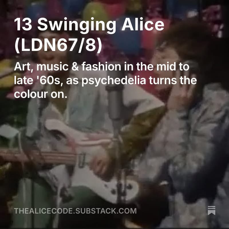 Dr Nick Coates (@nickcoates) on Twitter photo London 67/7 Alice and the Beatles. There’s more than meets the eye. Bathing in Carroll.
open.substack.com/pub/thealiceco…
<a href="/thebeatles/">The Beatles</a> <a href="/SteadmanArt/">Ralph Steadman Art</a> <a href="/voguemagazine/">Vogue Magazine</a> <a href="/BritishVogue/">British Vogue</a> <a href="/PaulMcCartney/">Paul McCartney</a> <a href="/jeffersonairpln/">jeffersonairplane</a> #psychedelia #twiggy #london #internationaltimes #jonathanmiller #carroll London 67/7 Alice and the Beatles. There’s more than meets the eye. Bathing in Carroll.
open.substack.com/pub/thealiceco…
<a href="/thebeatles/">The Beatles</a> <a href="/SteadmanArt/">Ralph Steadman Art</a> <a href="/voguemagazine/">Vogue Magazine</a> <a href="/BritishVogue/">British Vogue</a> <a href="/PaulMcCartney/">Paul McCartney</a> <a href="/jeffersonairpln/">jeffersonairplane</a> #psychedelia #twiggy #london #internationaltimes #jonathanmiller #carroll