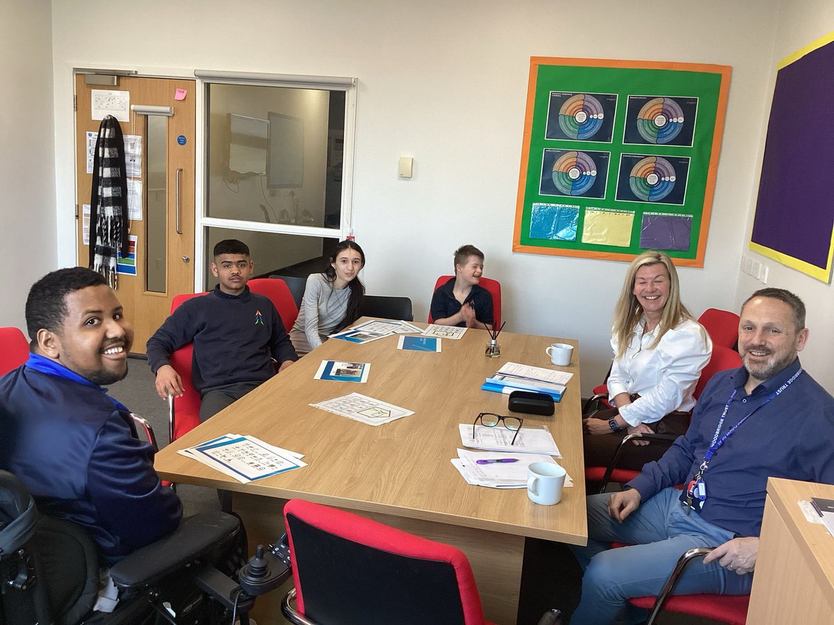 Our student council voicing our students ideas with the trust on the student panel ⭐️