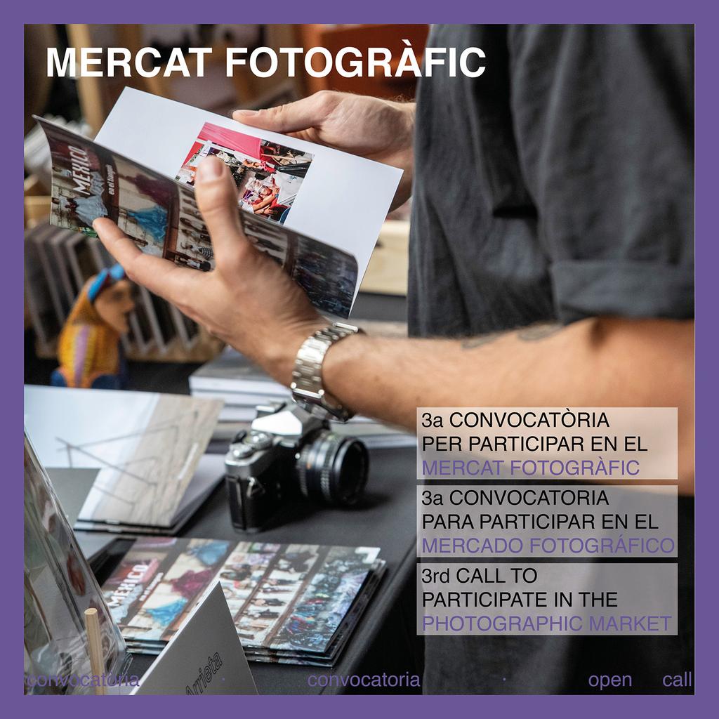 🙌 Convocatòria oberta per participar en el mercat per a fotògrafs i editorials!

🗓️ El 31 de maig i 1  de juny.

Aquest any hem canviat d’ubicació al @mercanticsantcugat

obrim la convocatòria a totes aquelles editorials.

➡️Escriviu al correu mercatluminic@gmail.com
