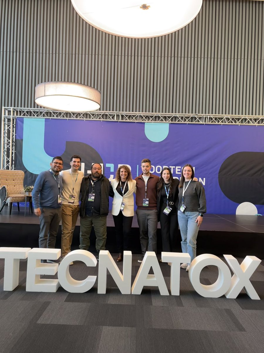 NuMeH_Group's tweet image. 👋🏻👋🏻Great experience attending the II Workshop Tecnatox. Events like this reminds us how crucial collaboration between research groups is, not only to promote multidisciplinary research but also to bring science closer to the industry and society👏🏻
@TecnATox
@bioquimicaURV