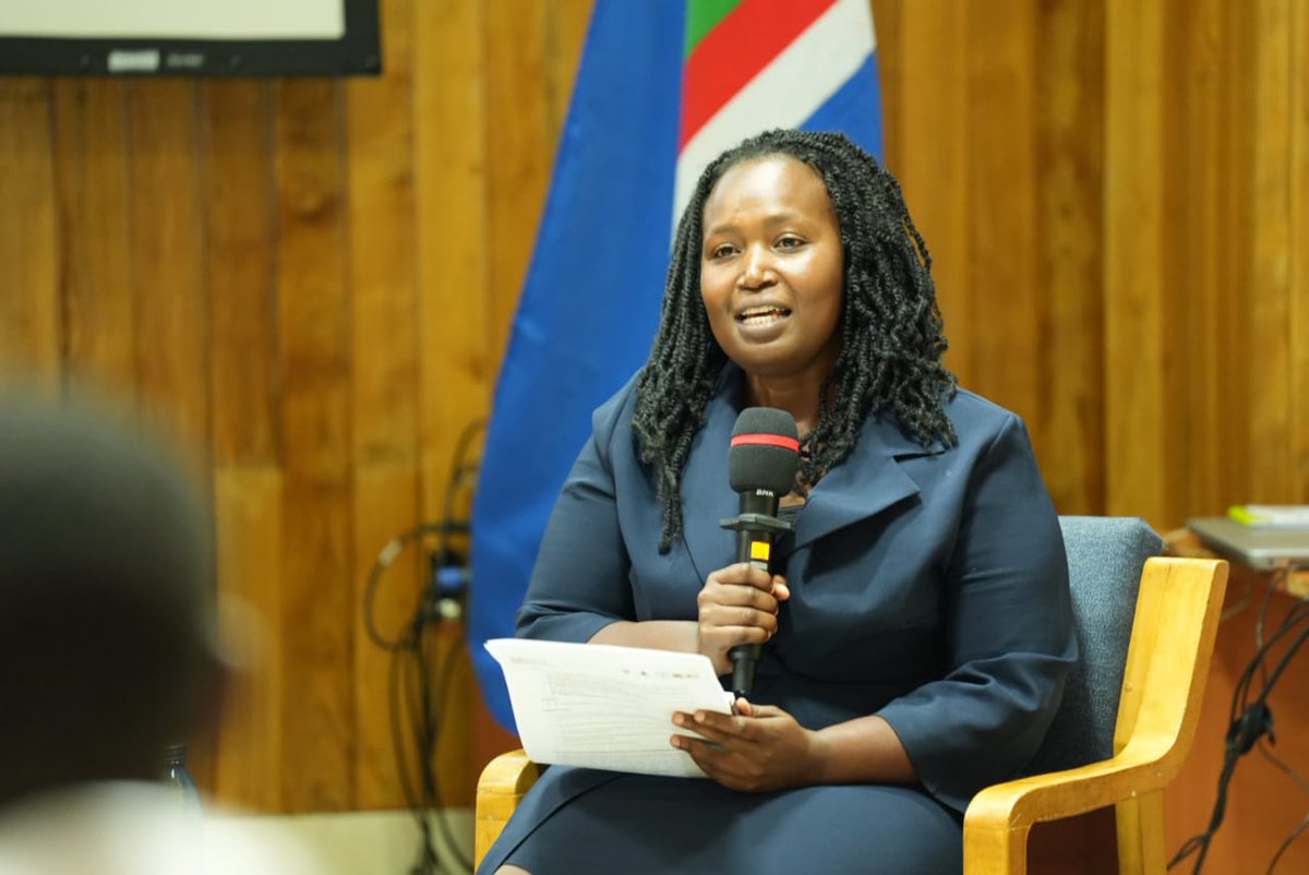 juliusmoryuki's tweet image. Magdalene Chepkemoi, a beneficiary of TechWomen at Silicon Valley, leverages her expertise to provide innovative solutions on digital platforms through 'Sasa Kazi.' This initiative testifys the mutual beneficial partnership between Kenya-US in advancing digital technology @uonbi