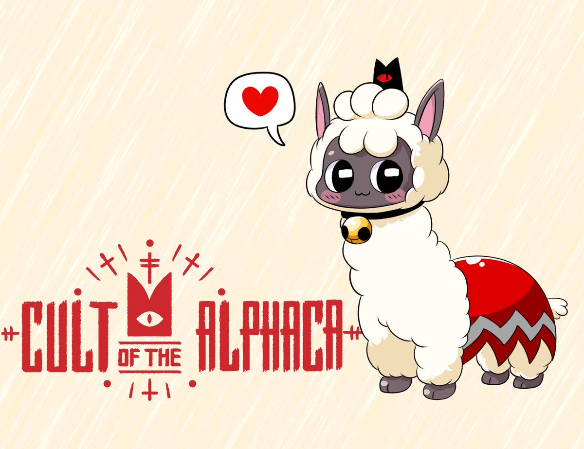 #cultofthelamb #cultofthelambfanart #COTL 
Cult of the Alphaca ?