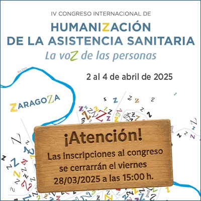Fundación Humanizando la Sanidad (@fhsanidad) on Twitter photo ATENCIÓN 📢📢📢
¡No dejes para mañana lo que puedas hacer hoy!
Pero si lo haces mañana, hazlo antes de las 15 horas.
Bienvenidos al 4º Congreso Internacional de Humanización de la Asistencia Sanitaria #4CIHAS, del 2 al 4 de Abril en la Facultad de Medicina de <a href="/unizar/">Universidad Zaragoza</a> ATENCIÓN 📢📢📢
¡No dejes para mañana lo que puedas hacer hoy!
Pero si lo haces mañana, hazlo antes de las 15 horas.
Bienvenidos al 4º Congreso Internacional de Humanización de la Asistencia Sanitaria #4CIHAS, del 2 al 4 de Abril en la Facultad de Medicina de <a href="/unizar/">Universidad Zaragoza</a>