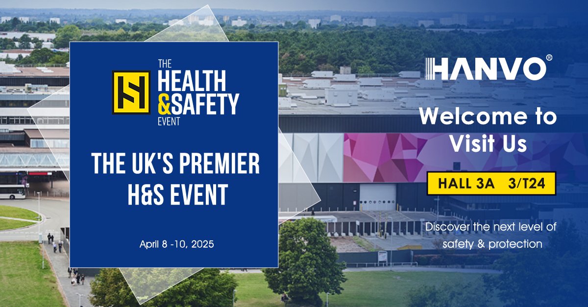 hanvo_en's tweet photo. Join #HANVO at 𝗧𝗵𝗲 𝗛𝗲𝗮𝗹𝘁𝗵 & 𝗦𝗮𝗳𝗲𝘁𝘆 𝗘𝘃𝗲𝗻𝘁 𝟮𝟬𝟮𝟱 in Birmingham!

We’re excited to participate in The Health & Safety Event 2025, the UK’s premier health and safety exhibition, from 𝗔𝗽𝗿𝗶𝗹 𝟴-𝟭𝟬 𝗮𝘁 𝘁𝗵𝗲 𝗡𝗘𝗖 𝗶𝗻 𝗕𝗶𝗿𝗺𝗶𝗻𝗴𝗵𝗮𝗺. 

Visit us at 𝗛𝗮𝗹𝗹 𝟯𝗔, 𝟯/𝗧𝟮𝟰 to discover the next level of safety and protection with HANVO’s innovative industrial safety gloves and PPE solutions.

At our booth, you’ll explore a wide range of hand protection products designed to ensure safety and comfort in demanding environments. Our team will be on hand to share insights on the latest PPE trends and discuss tailored solutions for your industry—whether in construction, manufacturing, or oil & gas. We’ll also highlight our commitment to sustainability, showcasing eco-friendly practices that contribute to a safer and greener future.

Don’t miss this opportunity to connect with our experts and experience HANVO’s dedication to hand protection excellence. Schedule a meeting with us to secure your slot and learn how we can support your safety initiatives!

📅 April 8-10, 2025
 📍 Hall 3A, 3/T24, NEC Birmingham, UK

https://t.co/VR3VlEETi8

#HealthAndSafetyEvent2025 #HSE #SafetyEvents #SafetyGloves #PPE #HandProtection #Sustainability