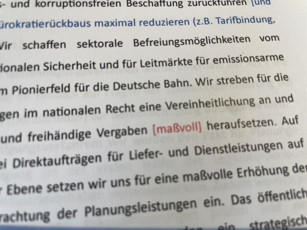 Union: "Bürokratieabbau! Bürokratieabbau!! Bürokratieabbau!!!"
SPD: "Gemach, gemach, wir wollen doch nicht hektisch werden ..." 😀
#koalitionsverhandlungen
