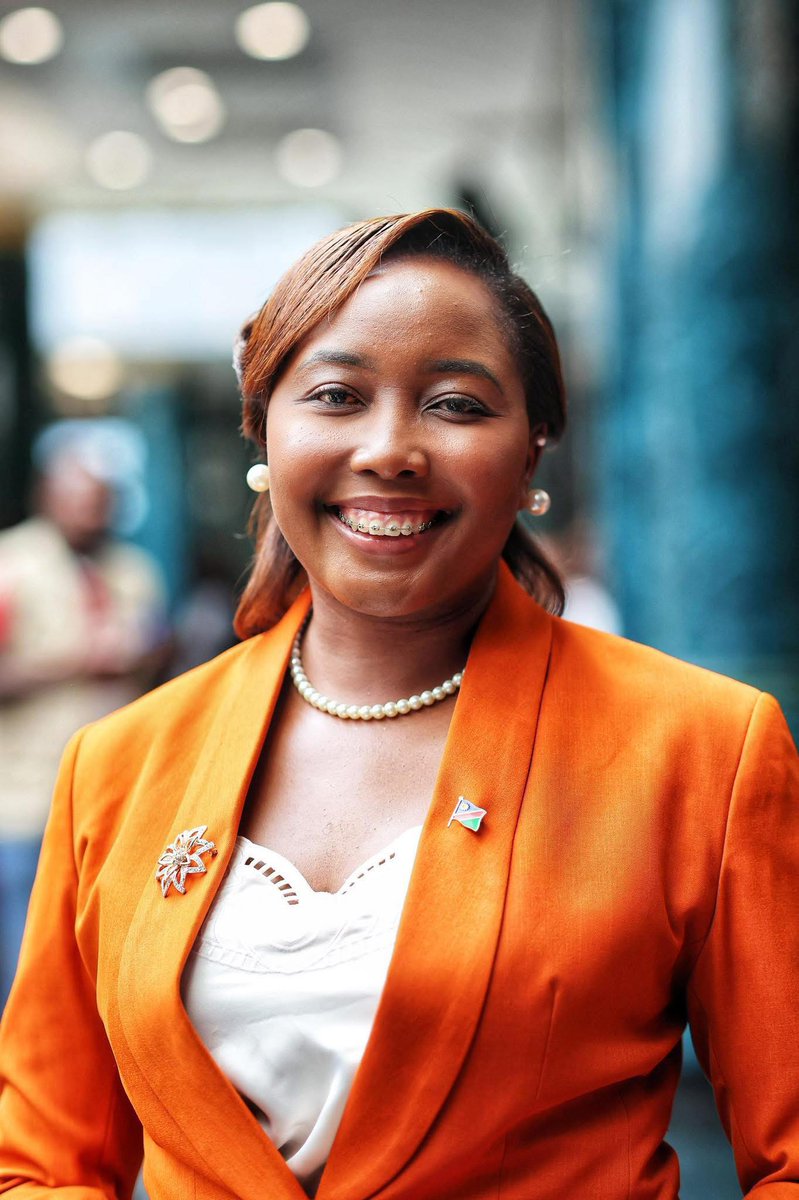 mOkapendi's tweet image. Youngest sworn in MPs in the history of Namibia.

Inna Hengari - 24
Emma Theofelus - 23
Fenny Tutjavi - 22 (My friend)
Patience Masua - 22

They are only empowering a Girl child. A boy Child is left all alone.😭