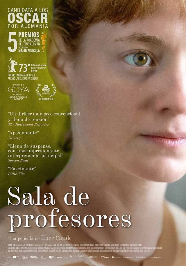 CinecParadiso's tweet image. Hoy proyectamos “SALA DE PROFESORES” en la escuela municipal de música y artes plásticas. A las 18:30 y 21:30 h. Inusual #thriller alemán enclavado en el ámbito educativo. NO TE DEJARÁ INDIFERENTE.Como siempre cine #gratis muy cerca del centro #Lorca gracias a @CulturaLorca