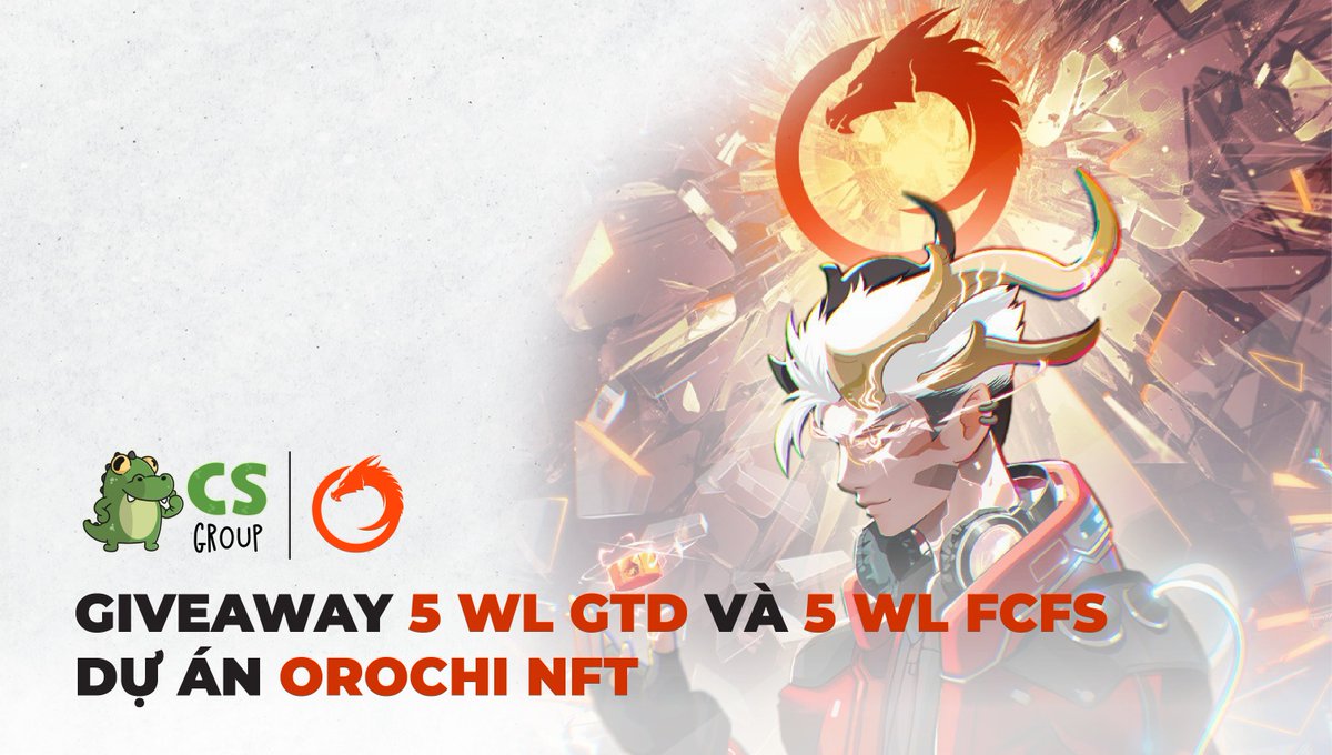 🎁Giveaway 5 vé GTD và 5 vé FCFS dự án ONtegrity NFT TRÊN OROCHI NETWORK

Đây là bộ sưu tập NFT đầu tiên trên Orochi Network, ONtegrity không chỉ là một NFT mà còn là biểu tượng của sự thật và sự kháng cự trong một thế giới tràn ngập sự dối trá.

➡️Cách thức