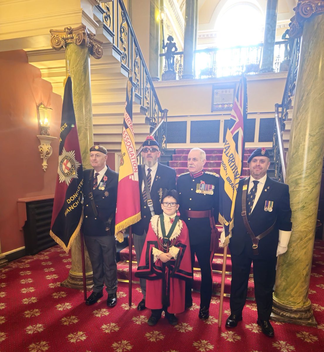Your Voice Doncaster (@yourvoicedonca1) on Twitter photo Throwback!⏮️🙌 Ethan our Junior Civic Mayor had the exciting opportunity to meet Major Adrian Hunt Deputy Lieutenant of South Yorkshire.<a href="/AdrianHuntDL1/">Adrian Hunt KVRM DL</a> ✨
A memorable moment, filled with pride as Ethan continues his journey representing children in #doncaster✨🙌
<a href="/sarahxkyle/">sarah goulding</a> Throwback!⏮️🙌 Ethan our Junior Civic Mayor had the exciting opportunity to meet Major Adrian Hunt Deputy Lieutenant of South Yorkshire.<a href="/AdrianHuntDL1/">Adrian Hunt KVRM DL</a> ✨
A memorable moment, filled with pride as Ethan continues his journey representing children in #doncaster✨🙌
<a href="/sarahxkyle/">sarah goulding</a>