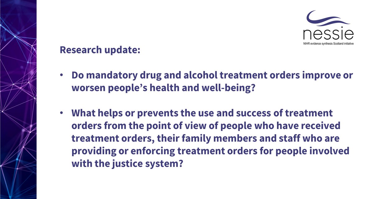 Please read the latest blog from #NESSIE for an update on one of our projects and to learn about the help we have had from the people involved #PPIE #coproduction  #EvidenceBasedPractice #evidencedbasedresearch #evidencesynthesis
blogs.ed.ac.uk/nessie/2025/03…