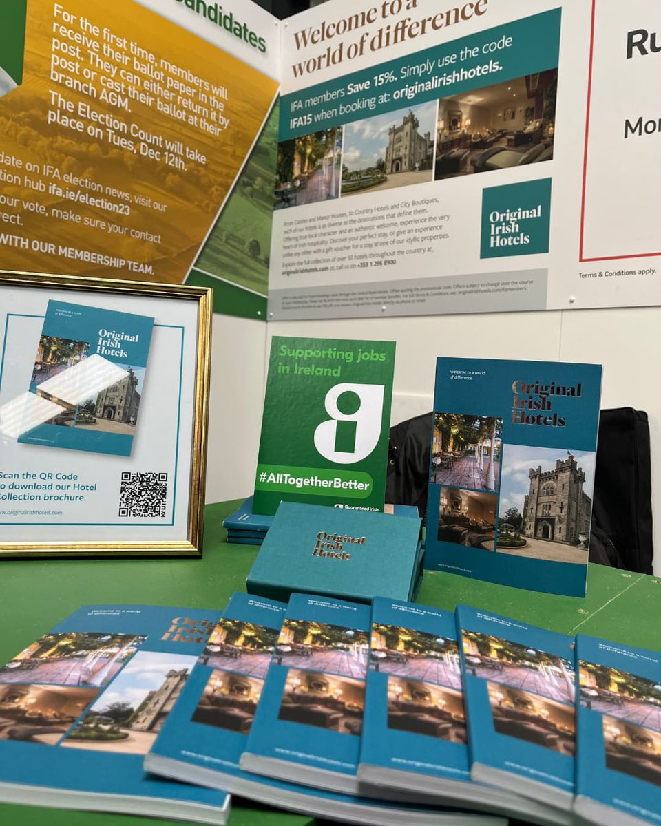 guaranteed_irl's tweet photo. A huge congratulations to @OriginalIrishHt for being named our Brand Activation Champion for March!

They were also crowned Guaranteed Irish Gift Champion at this year’s Guaranteed Irish Business Awards ✨

#AllTogetherBetter https://t.co/1xjTYHQqjP