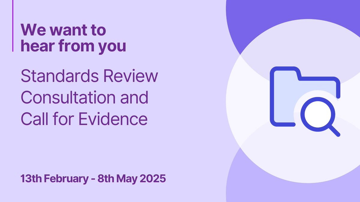 It's halfway into our Standards Review Consultation. This 12-week consultation focuses on our Standards for regulators and Accredited Registers, ensuring our oversight remains focused on the right priorities to protect the public.
 
Share your insights: professionalstandards.org.uk/improving-regu…