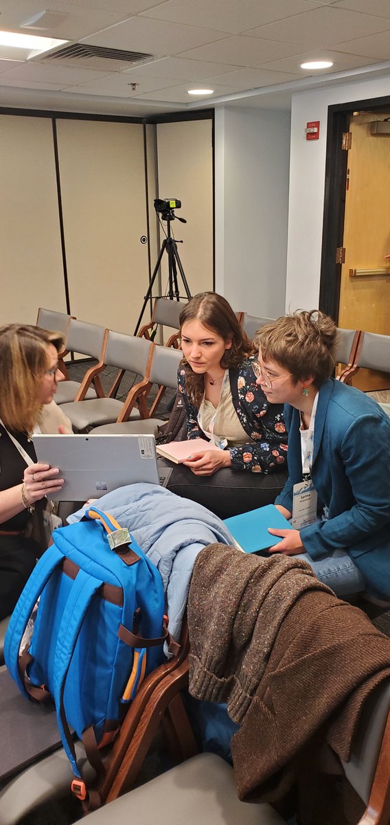 ecotiparcticEU's tweet image. SEA-Quester researchers Claudia Schmidt, Sarina Niedzwiedz and Helmuth Thomas were supporting the EU Polar Cluster and their research at  Arctic Science Summit Week (ASSW) in Boulder, Colorado. #ASSW2025 
📷 Eva Horovčáková and Maria Grigoratou
