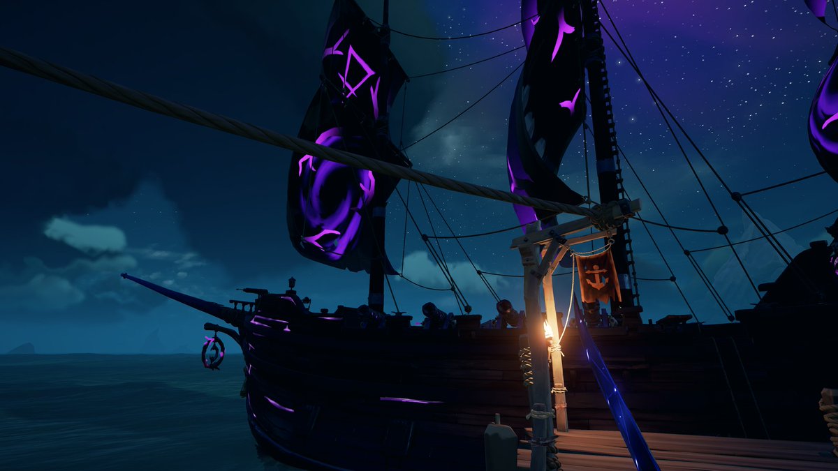 Witches Coven ship set 🧙‍♀️ 
#SeaOfThieves