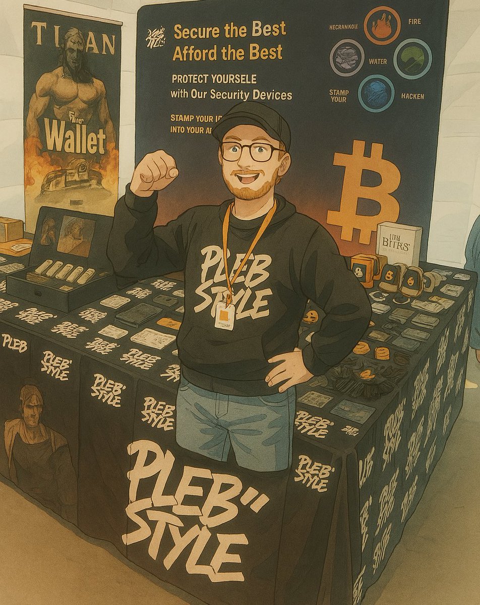 Plebstyle - Your trusted shop for Bitcoiners tweet media