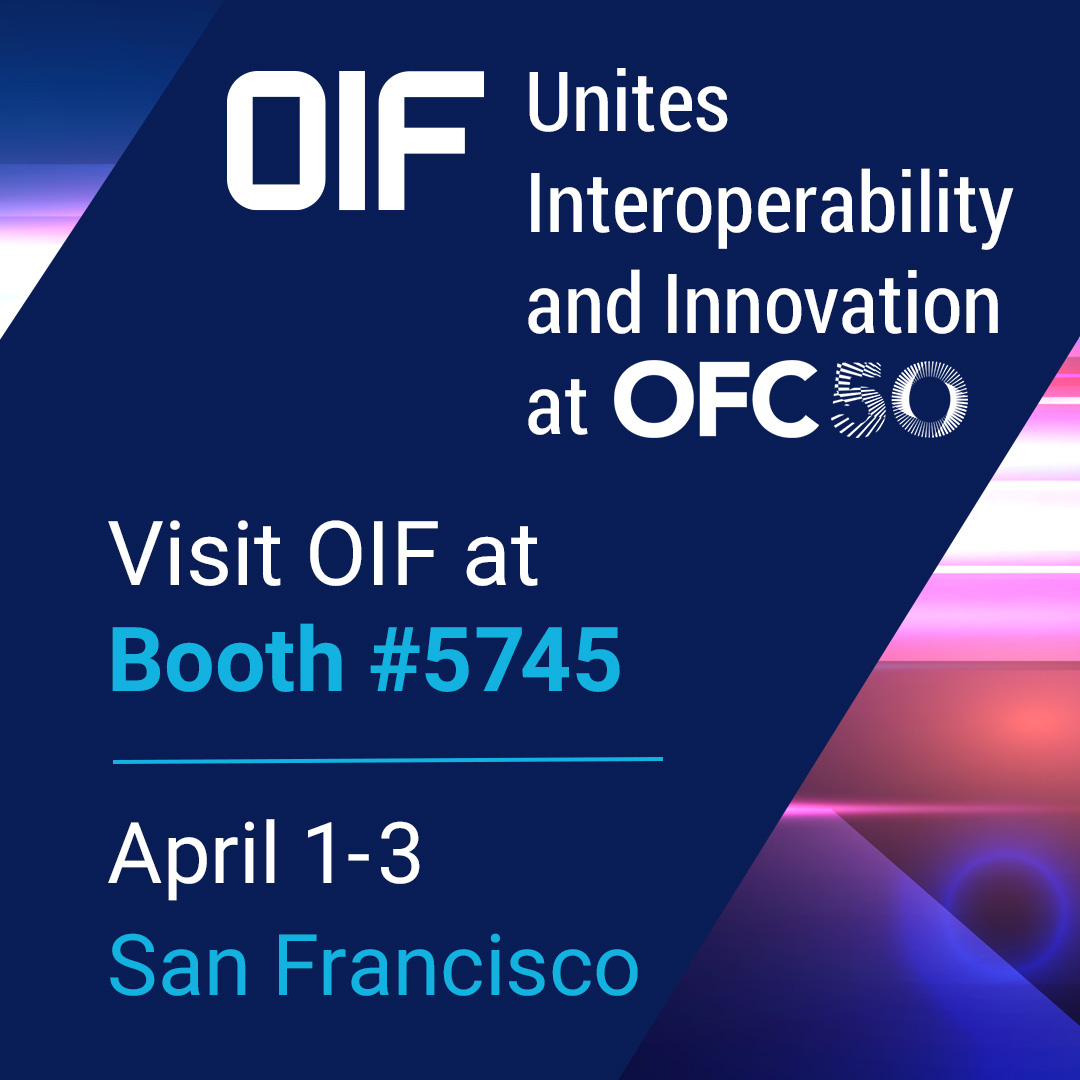 OiForum's tweet photo. 🚨 The countdown is ON! 🚨 We're just days away from OIF's industry-leading interoperability demos at @ofcconference  2025, April 1-3 in San Fran! 🔥

📍 Booth #5745
✅ Live interop demos
✅ Unmatched collaboration across the ecosystem

#OIF #OFC2025 #Interoperability https://t.co/ZTS8G9QarO