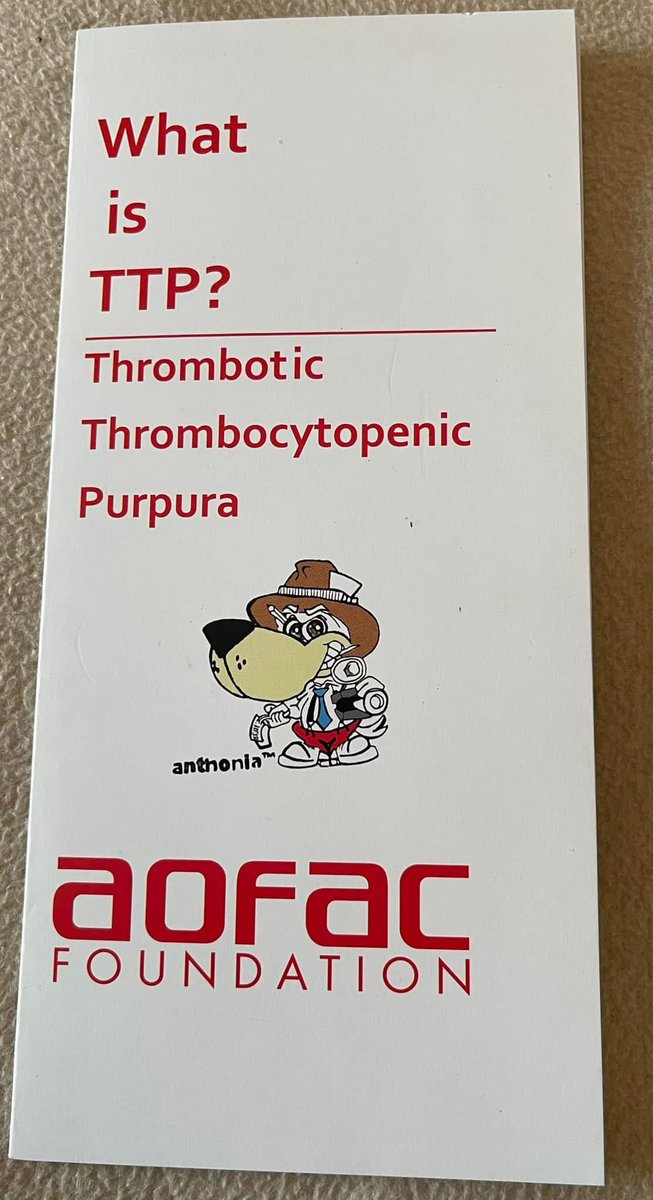 TTP (Thrombotic thrombocytopenic purpura) (@survivingTTP) / Posts / X