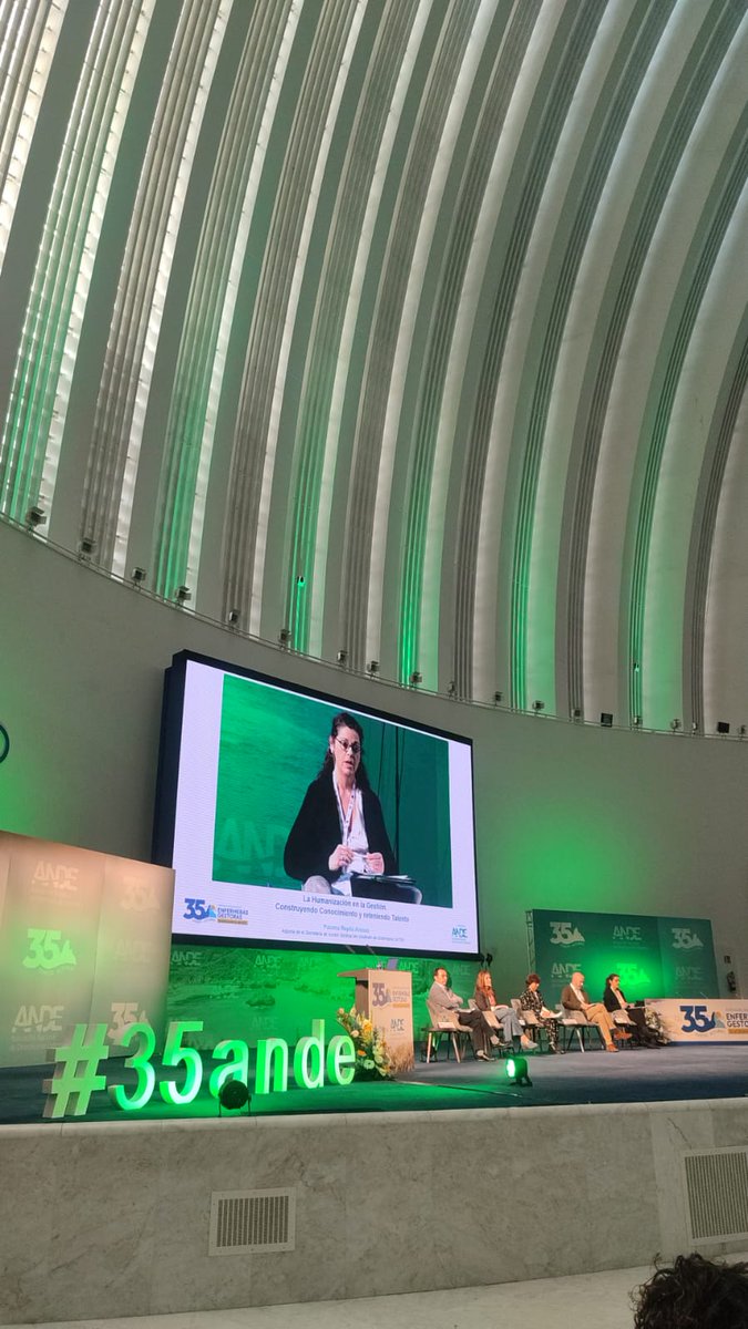 ANDEorg's tweet photo. #35ANDE Mesa en salón Plenario: Humanización de la Gestión. https://t.co/LgJBORTw5i