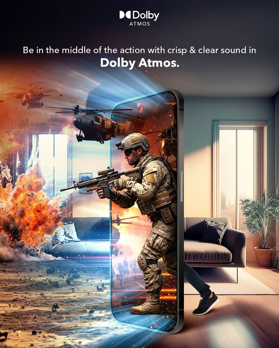 Pass it to someone who should experience gaming in #DolbyAtmos.

#GOVO #LoveGamingMoreInDolby