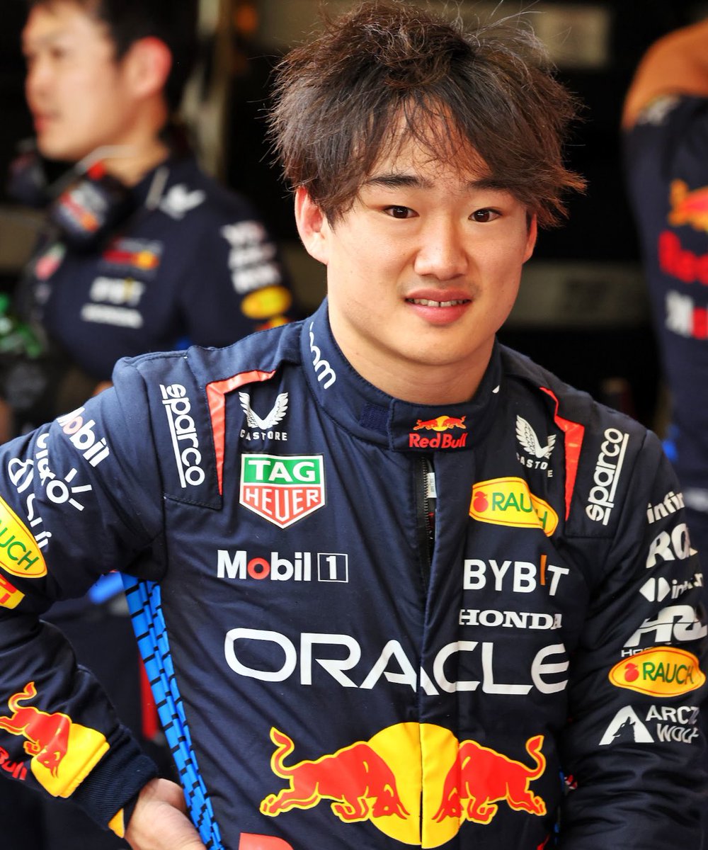 RBR_Daily's tweet photo. Yuki Tsunoda, Red Bull Racing driver. https://t.co/B2GXePRcIw