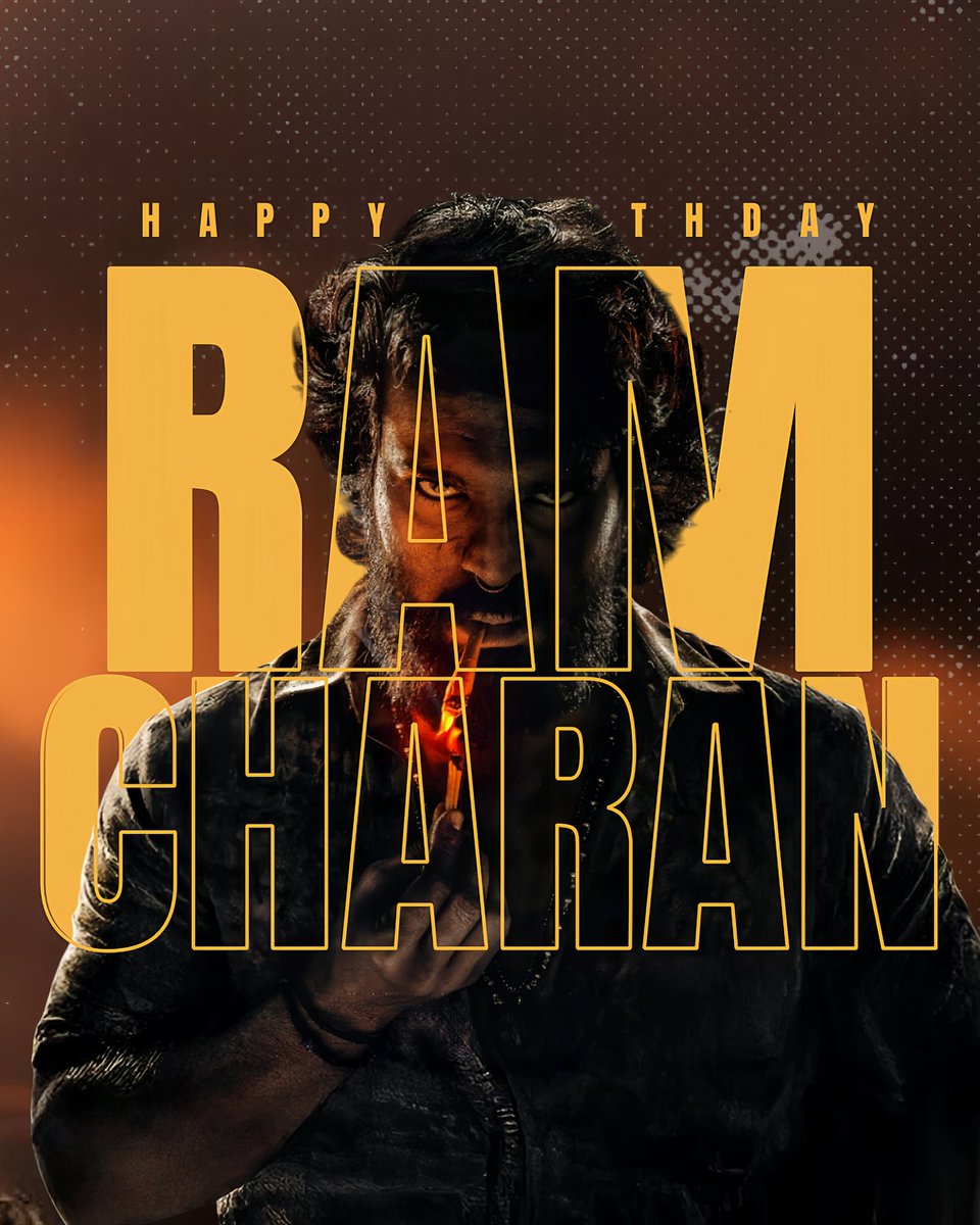 Santhosh_rcf's tweet photo. #PEDDI
@AlwaysRamCharan
#happybirthdayramcharan
#RC16FirstLook https://t.co/gI39Nom0r5