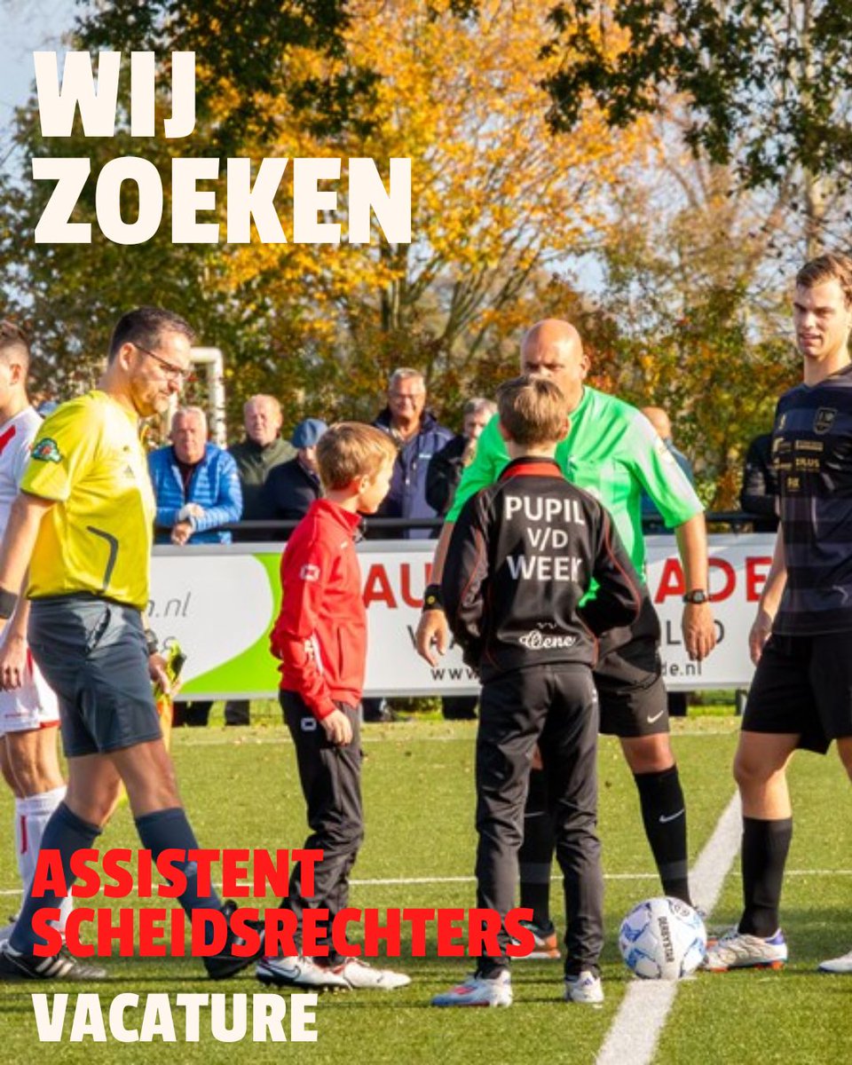 Assistent-scheidsrechters voor Heren 1 &amp; 2 gezocht!

Help jij één van deze elftallen uit de brand? Dan wordt je onderdeel van een prestatief en gezellig team. 

Zie meer info: vvoene.nl/1/238/assisten…