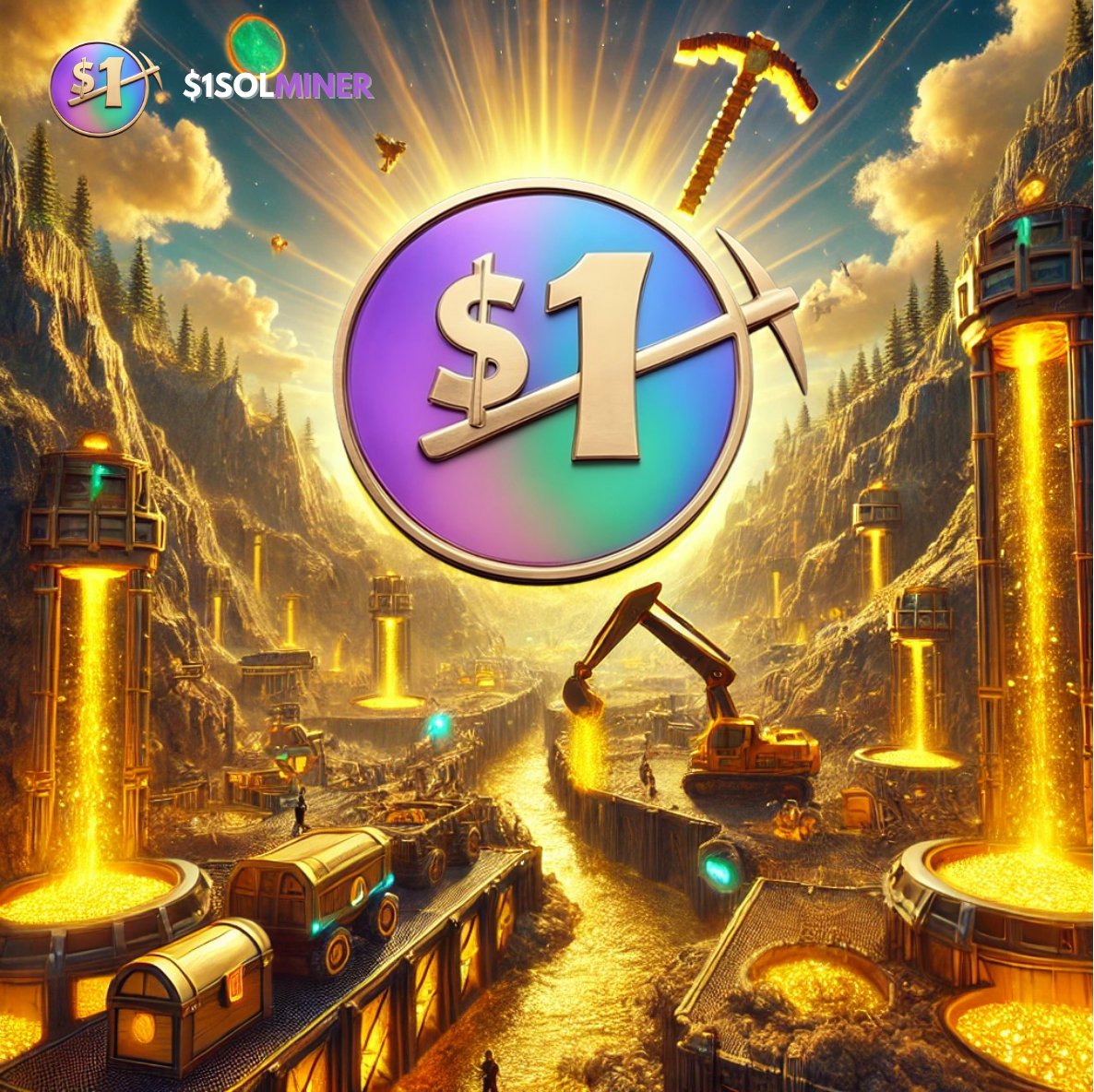 GOLDEN OPPORTUNITY ALERT! 

Your $1 = mining license 
SOL rewards = pure gold

LAST CHANCE BEFORE THE NEXT VEIN!