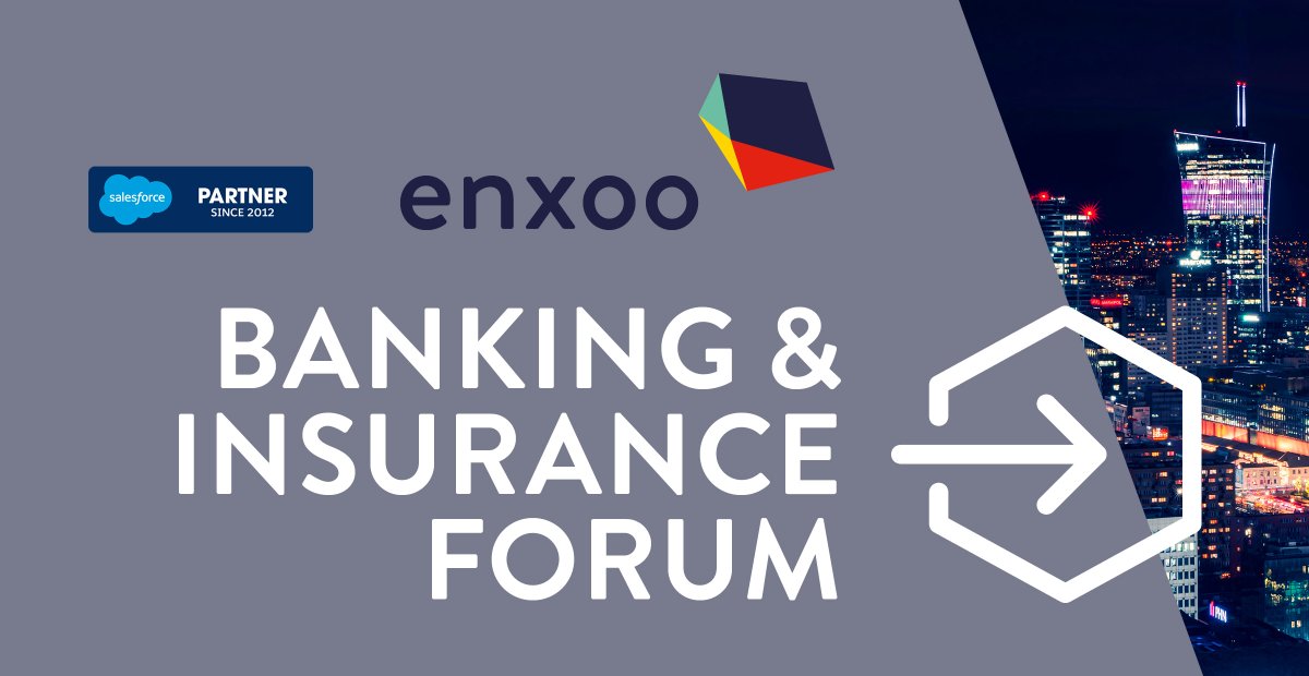 📍 Meet #Enxoo at #BankingInsuranceForum 2025 in Warsaw! Discover how AI and personalization drive real growth in financial services. tiny.pl/0884pg-0

#BankingInsuranceForum #FinancialServices #AI #CustomerExperience #WealthManagement #Salesforce #DigitalTransformation