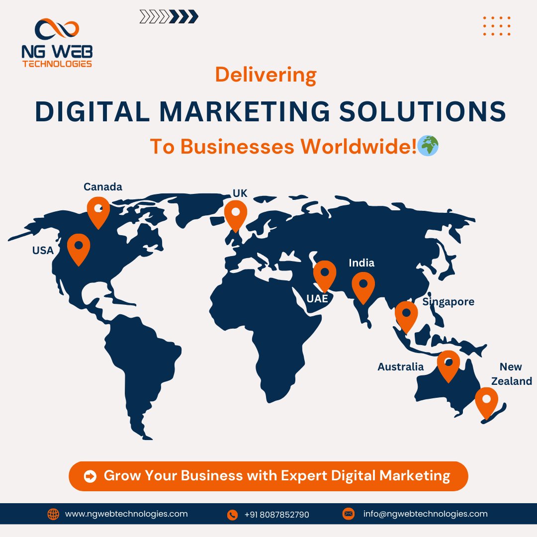 NG_Web_Tech's tweet image. Expanding NG Web Technologies Globally! 

We’re taking our expertise in web design &amp;amp; digital marketing to new markets, helping businesses worldwide thrive online. 

From the USA to Singapore, we are growing and ready to make an impact!

Learn more: ngwebtechnologies.com