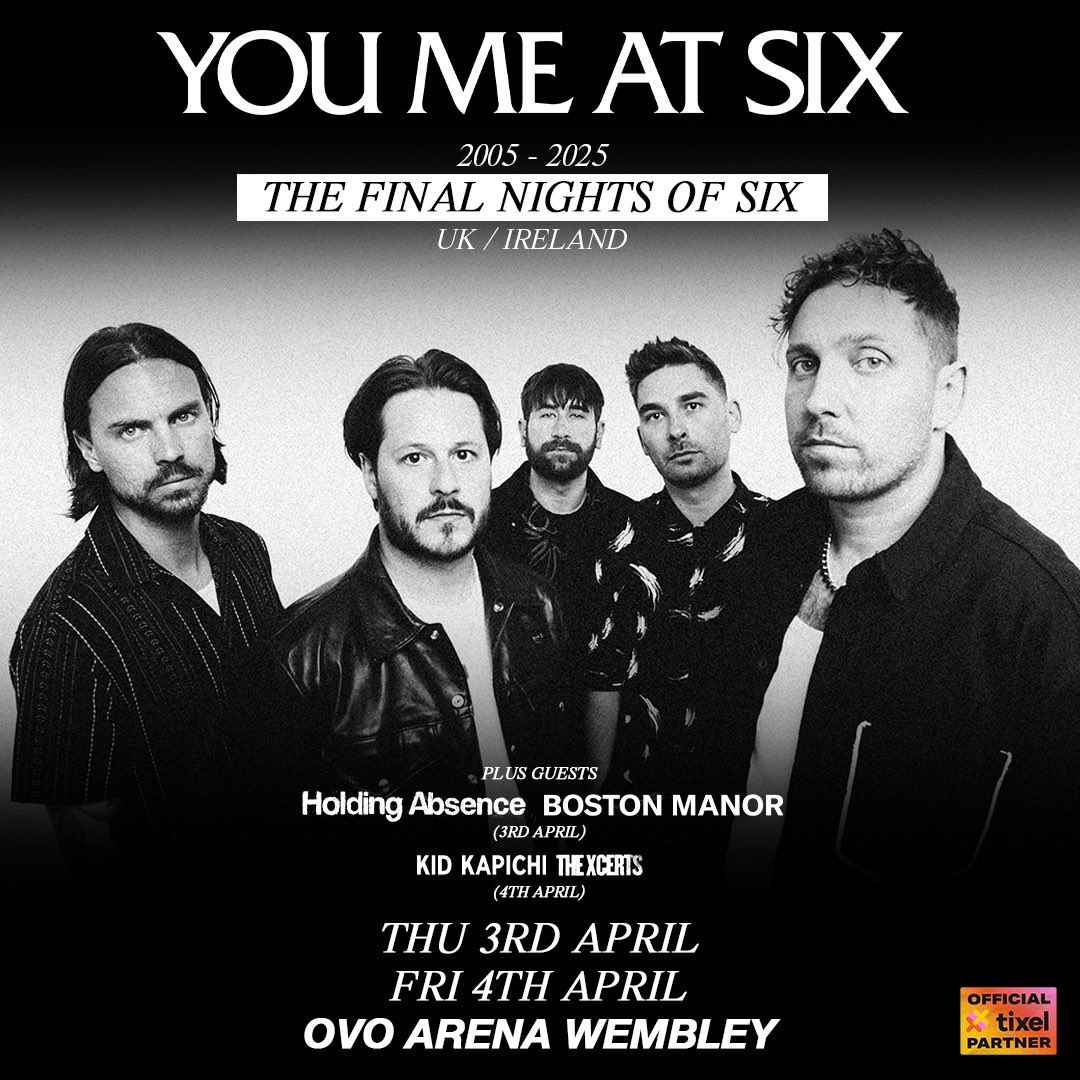 You Me At Six (@youmeatsix) on Twitter photo The Road To Wembley ❤️🔥
100 standing tickets for BOTH NIGHTS just released. 
This is it. 
axs.com/uk/series/2305… The Road To Wembley ❤️🔥
100 standing tickets for BOTH NIGHTS just released. 
This is it. 
axs.com/uk/series/2305…