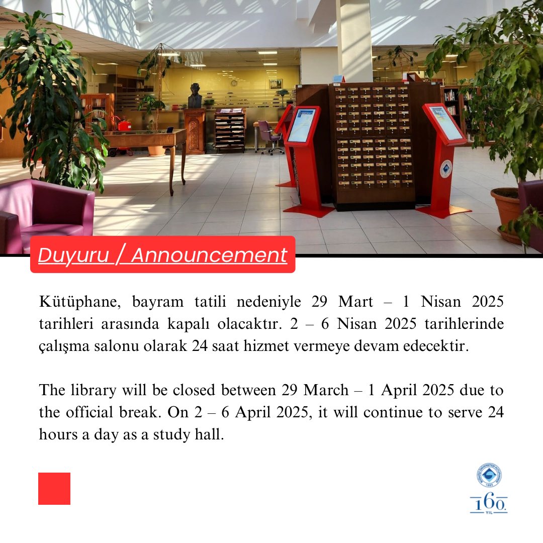 Boğaziçi Üniversitesi Kütüphanesi (@bounlibrary) on Twitter photo 