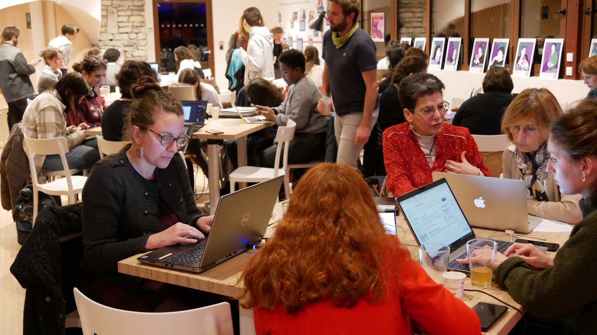 L'éditathon « Femmes &amp; Energies », c'est ce soir à La Casemate !
Venez célébrer avec nous ces femmes exceptionnelles et contribuer à leur reconnaissance !

📅 RDV à partir de 17h30
Evénement gratuit sur inscription : lacasemate.fr/programmation/…

#WikiFemmesSci