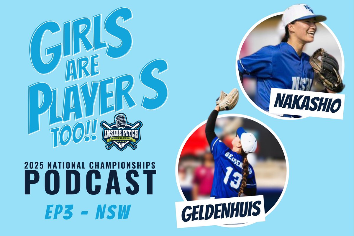 womens_baseball's tweet photo. She’s a star on the field and a S&amp;C coach off it. Ticara Geldenhuis knows what it takes to physically be the best in baseball. 

🎧 Episode 3 with @baseballnsw has dropped! 

Where you get your podcasts. 

#womensbaseball #womeninbaseball #girlsareplayerstoo https://t.co/qoIFOltmOx