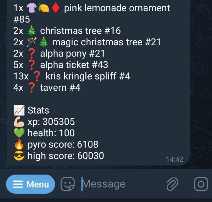 XP MILESTONE UNLOCKED! 305,305 XP and counting! What's the secret to my gaming success? Dedication, persistence, and a whole lot of fun! #niftywizards #dust #wax #niftyrace #GamingCommunity #XP #GamingLife

Tweet sent out by burning raven 🐦‍⬛