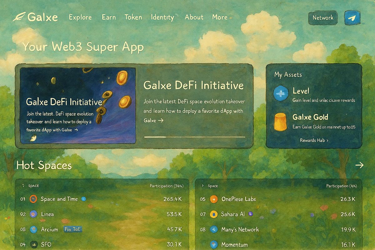 500 likes and the Galxe Super App goes full Ghibli 

+ next airdrop reveal 👀