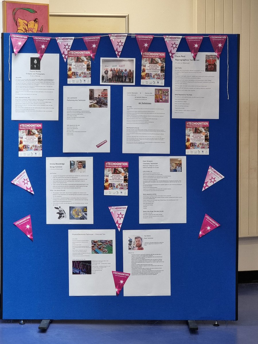 KateSim53599427's tweet photo. @Philip_HarrisUK Technician profile board up in reception. #techognicion https://t.co/K8iGE8Lvsl