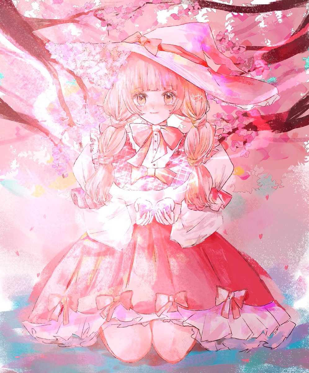 ₊*̥ #さくらの日 」|りぴあのイラスト