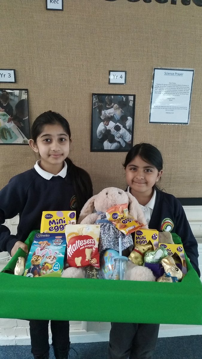 Easter Raffle  - please return all raffle tickets and money by 7th April. Thank you for all your support for raising money for @drkershaws