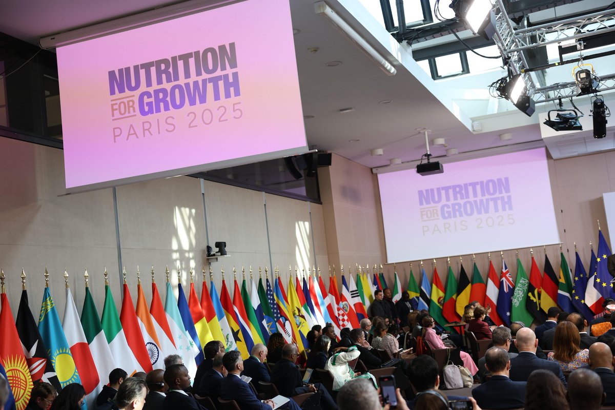 🔴 EN DIRECT | Suivez 1ère session de tables-rondes du sommet #N4GParis

Au programme : intégration de la nutrition dans les politiques publiques et focus sur les financements durables.

➡️ youtube.com/live/NvYLqO5BW…