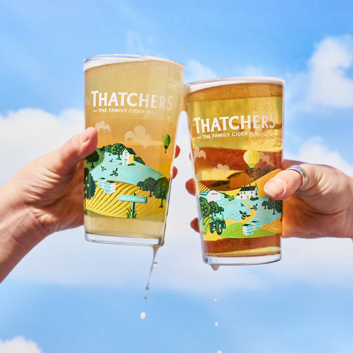 The countdown begins... Only 3 days to go until British Summer Time! (But we like to call it British Cider Time!)  Who’s ready for lighter evenings, warmer weather and BBQs with your favourite cider chilling ☀️🍎
