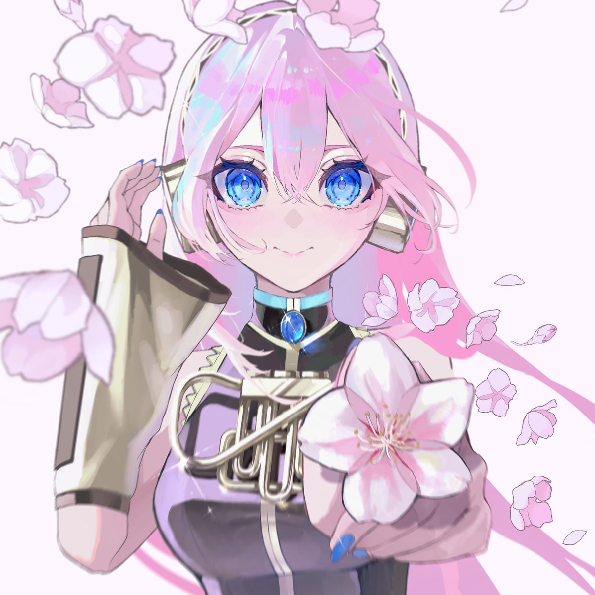 🌸🌸🌸
#巡音ルカ #春の創作クラスタフォロー祭り #イラスト練習 #VOCALOID